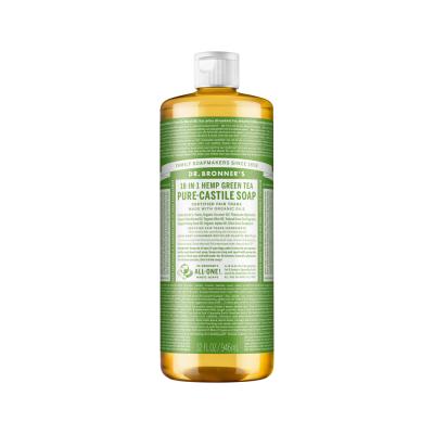 Dr. Bronner's Pure-Castile Soap Liquid (Hemp 18-in-1) Green Tea 946ml